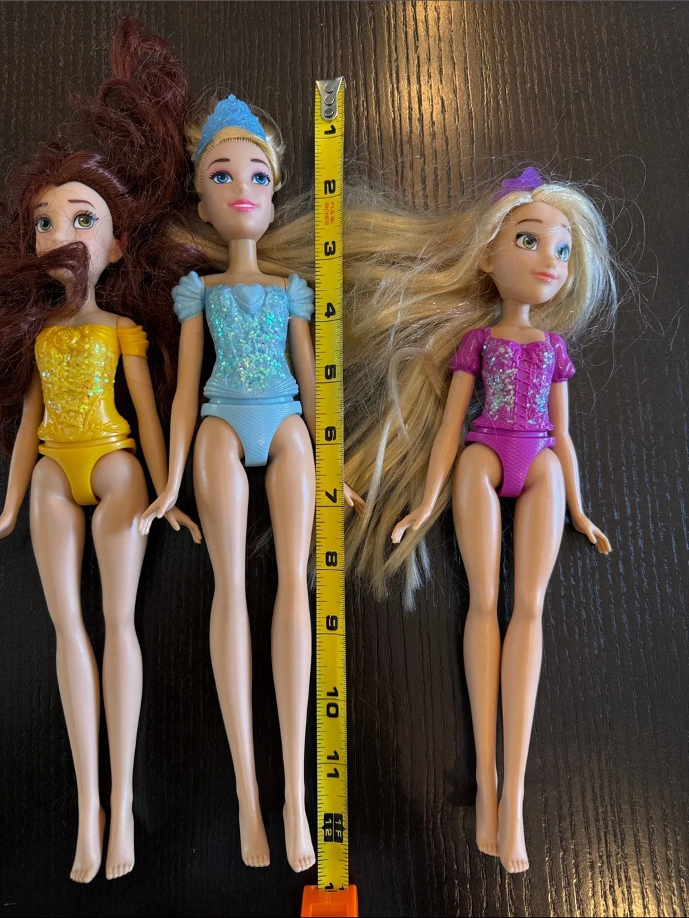 Disney Store Princess Dolls! Belle, Cinderella and Rapunzel!